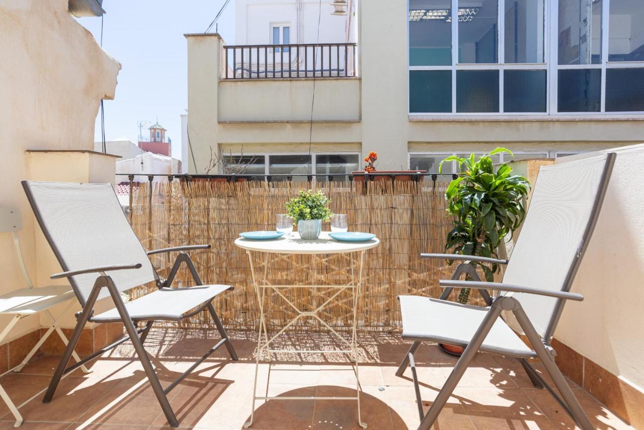 Urbe10 Terrace Constitucion 1 Bedroom Apartment Malaga Exterior photo